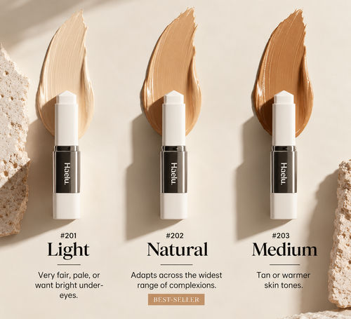 Haelu®  Colour-Changing Foundation
