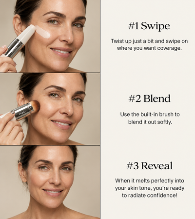 Haelu®  Colour-Changing Foundation