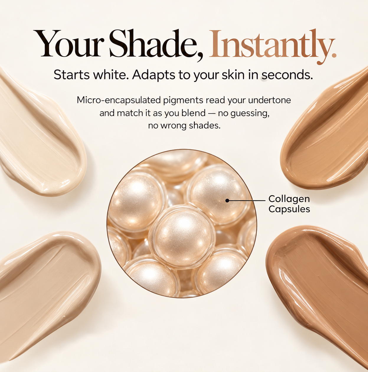 Haelu®  Colour-Changing Foundation