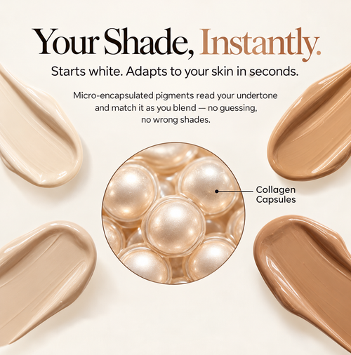 Haelu®  Colour-Changing Foundation